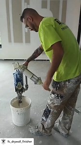 Time for a #throwbackthursday shoutout to our great customer @fc_drywall_finisher crushing corners with his @tapetechtools MudRunner and Graco PowerFill 3.5 Cordless Loading Pump. Posted @withrepost • @fc_drywall_finisher 🦾🦾👊👊. | All-Wall Equipment