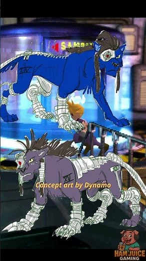 FF7 Cut Two Red XIII Clones — Cobalt XIV & Indigo XV 🤯