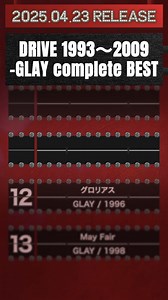 ◥◣#GLAY 30周年ベストアルバム◢◤ 💿DRIVE 1993～2009 -GLAY complete BEST 第11位は、、SAY YOUR DREAM 💿DRIVE 2010～2026 -GLAY complete BEST 第11位は、、はじまりのうた 投票したよ～という方🙋‍♀️ 思い出と共にコメントで教えてくださいね！ #GLAYファン投票 #GLAYランキング #SAYYOURDREAM #はじまりのうた #GLAY30th | GLAY