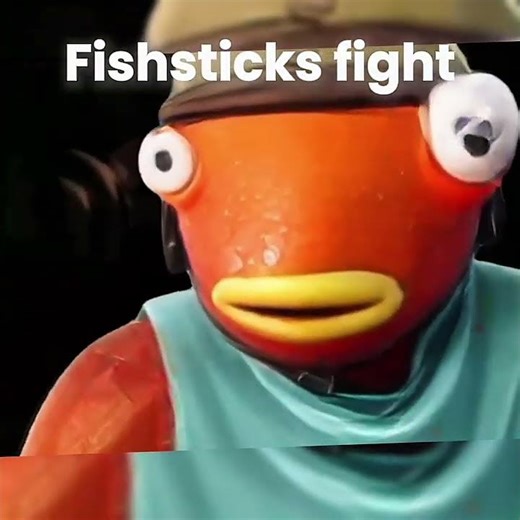 Fishstick fight😭 #fish #fortnite #fishstick #edit #shorts