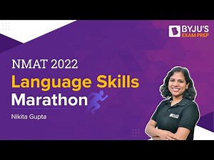 NMAT Language Skills Marathon | NMAT 2022 Exam Preparation | BYJU’S Exam Prep