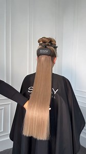 Serving 24 inches of pure luxury 💫 Our Seamless Flat Weft and Seamless Tape Extensions in shades Rooted Beach Ash Blonde and Sunkissed Bronde blend flawlessly for that effortless full finish🤍 SHOP NOW 🛍️ www.swayhairextensions.com | SWAY Hair Extensions