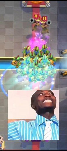 Goblin Gang Army Destroys Town Hall in Epic Clash | Clash Royale 2025 Best Deck Win #clashroyale