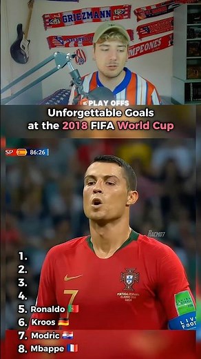 TOP 8 UNFORGETTABLE GOALS OF THE 2018 WORLD CUP 🔥 #pavard #argentina #kross #worldcup2018