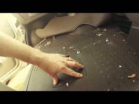 Double bench seat removal VW T5.1