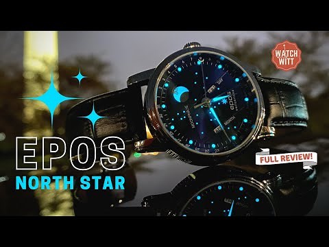 EPOS 3439 North Star Review | Mechanical Triple Calendar & Moon Phase with LUME!