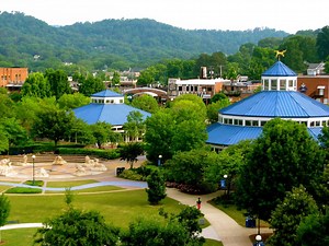 Coolidge Park in Chattanooga, USA