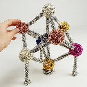 248K views · 191 reactions | The Atomium Made of Magnets, 6714...