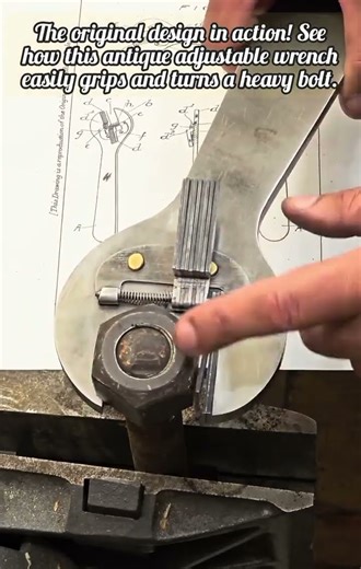 Antique Wrench: Perfect Fit