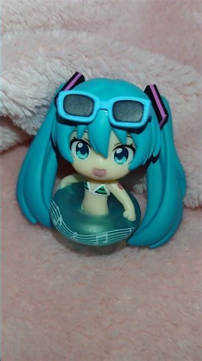 #みんなでプールフィギュア #ガシャポン #ビキニ #水着 #初音ミク #高橋あ #HatsuneMiku #ミク描いてるから #引き寄せ てるのかも？ #ガチャ #プール #Summer #夏