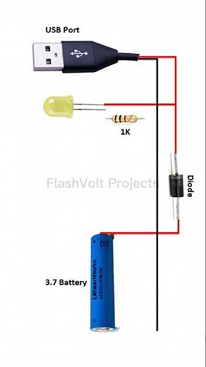 3.7 Volt Battery Charging Module Connection DIY Project #electronic #tech #circuit