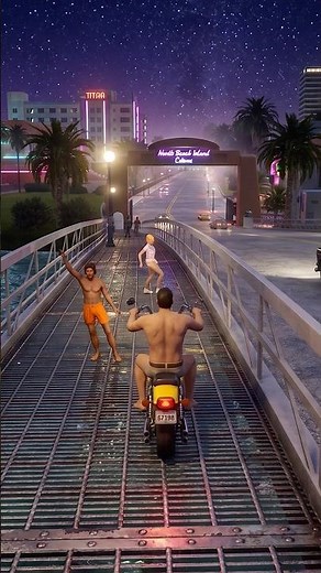GTA Vice City Remastered in 4K! 😱 #gta6 #vicecity #rockstargames