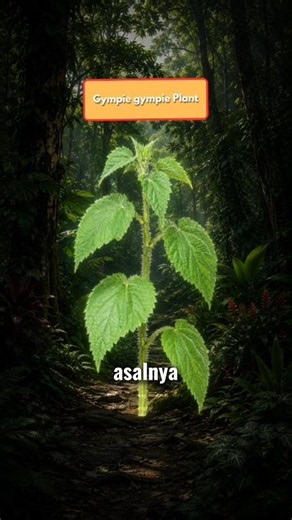 This plant is called Gympie gympie 🌱