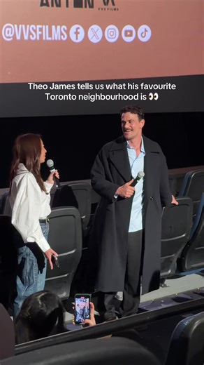 Theo James tells us what his favourite Toronto neighbourhood is 👀 I just had a feeling he was an Ossington girlie 😌🫶🏻 Thank you @vvsfilms for having me tn, FUZE was such an action packed movie!! #theojames #torontolife #theojamesedit