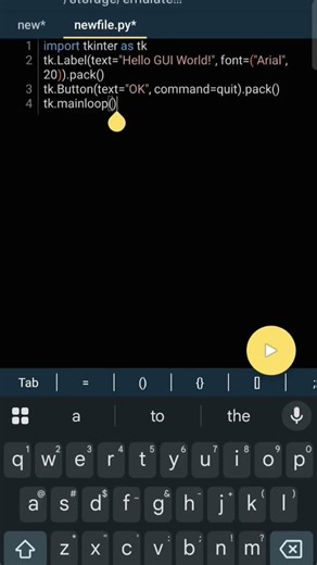 Python GUI Message Project #coding #programminglanguage#python #GUI