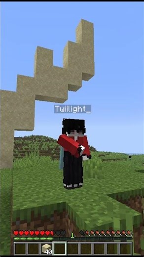 You Can Make Gravity Blocks Float in Minecraft. #minecraft