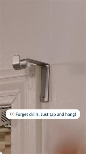 156K views · 363 reactions | Discover the secret to easy and damage-free curtain hanging! Skip the drills and screws. Just hammer, tap, and enjoy a stylish and sturdy setup. Perfect for renters and DIY lovers!  #EasyCurtainHanging #DamageFreeDecor #NoDrillNeeded #DIYHomeHacks #StylishSetup #HomeUpgrade #QuickInstall | Kwik-Hang Curtain Rod Brackets | Facebook