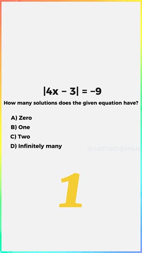 Solve This SAT Math Trick Before Time Runs Out ⏳