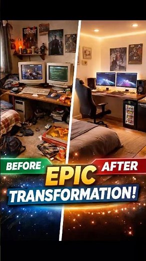 Time Lapse Video of Gaming Room Transformation