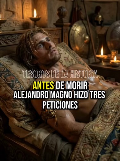 Las tres últimas peticiones de Alejandro Magno