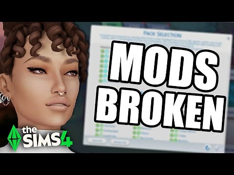 Major Mod Issues After Sims 4 Pack Selection Update