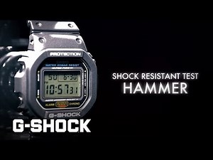 G-SHOCK DW-5600 - Hammer : Challenge the limits CASIO G-SHOCK
