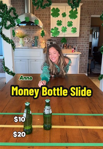 Green Bottle Slide Challenge: Family Fun Game Night