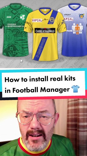 Replying to @dodgeegamer Quick guide to installing real kits to your Football Manager save - how to add this season's kits for your FM23 team using FM Slovakia FC 12 kit packs #fmtok #FM23 #footballmanager #footballkits #gamingmods #gamingguide #howto