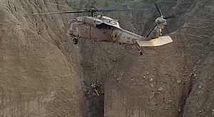 18K views · 889 reactions | WATCH: SAR (Search-and-rescue) Unit 669 operators rescue hikers swept away in Wadi Og | Israeli Air Force | Facebook