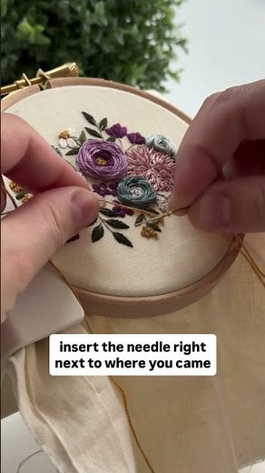 French Knot Embroidery Tutorial
