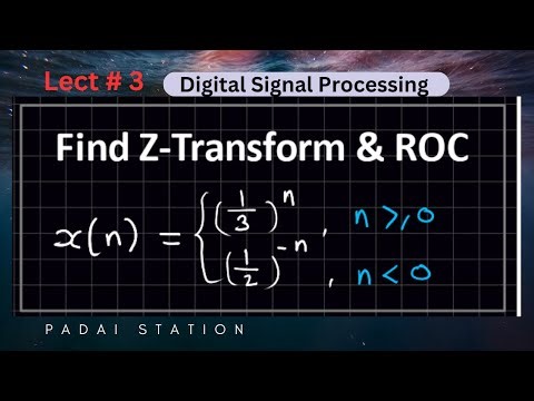 Z transform example solved(DSP Lect # 3)