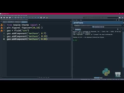 Natural Gas Phase Envelope Using NeqSim Lib