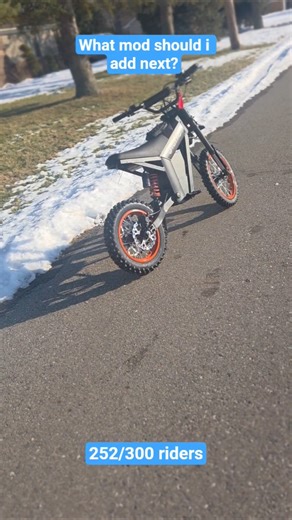 what mod should i add next #surron #tuttio #electric #dirtbike #bikelife #bike #ebike #subscribe