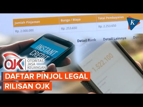 OJK Rilis Daftar Pinjol Legal per Juli 2024, Ini Nama-nama Perusahaannya!