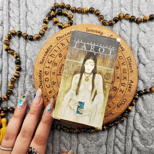 The Labyrinth Tarot by Luis Royo, 78 Card Tarot Deck With Little White Book and Box - USED - Etsy