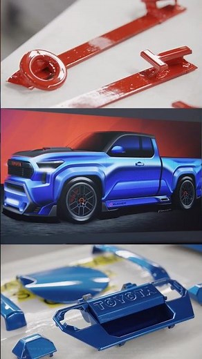 "Tacoma X-Runner Concept" 2023 SEMA Build | Toyota #Shorts