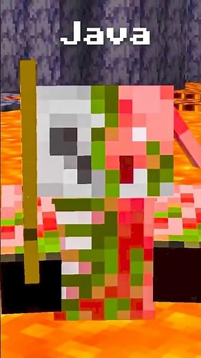 MINECRAFT JAVA VS BEDROCK CURIOSITIES AND DIFFERENCES