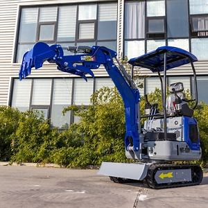 [Hot Item] 1.0 1.2 Ton Crawel Small Size Construction Backhoe Garden Micro Household Farm Construction Home Mini Excavator for Sale