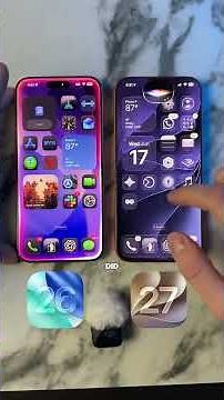 iOS 26 vs iOS 27! Every New Feature & Change Compared 🔥 #iOS27 #iOS26 #Apple #iPhone #Tech