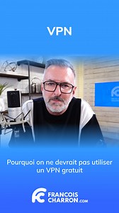 85K views · 489 reactions | Pourquoi on ne devrait pas utiliser un VPN gratuit?  Plusieurs internautes se demandent si un VPN gratuit protège vraiment. Ils ne se poseront plus la question après avoir lu ma chronique.  POUR LIRE LA CHRONIQUE: 1️⃣ Allez sur mon site web FRANCOISCHARRON.COM 2️⃣ Cliquez sur la petite loupe en haut à droite de l'écran 3️⃣ Entrez les mots VPN GRATUIT VOL | François Charron - Page officielle | Facebook