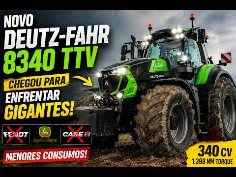 Is the Deutz-Fahr 8340 TTV worth it? Operational cost and technology analysis for large-scale far...