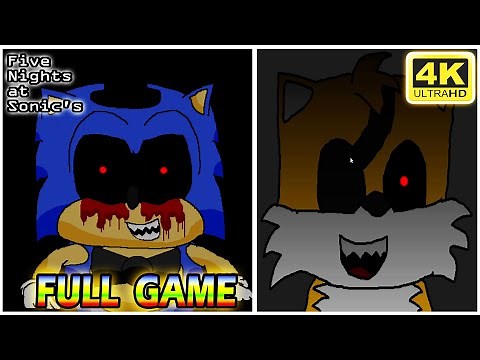 FNaS 1: All Stars (Cancelled Build) - 100% Full Walkthrough Gameplay (All Nights & Endings) (UHD)