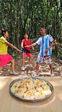 The OG of Simsansantrio l Momo (Dumpling) Eating Challenge l #dumpling #simsansantrio
