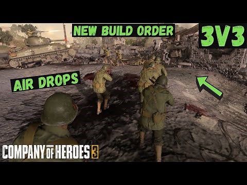 Rangers Lead The Way | 3v3 | Company of Heroes 3