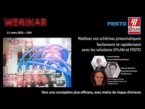 Réalisez vos schémas pneumatiques facilement et rapidement avec les solutions FESTO et EPLAN