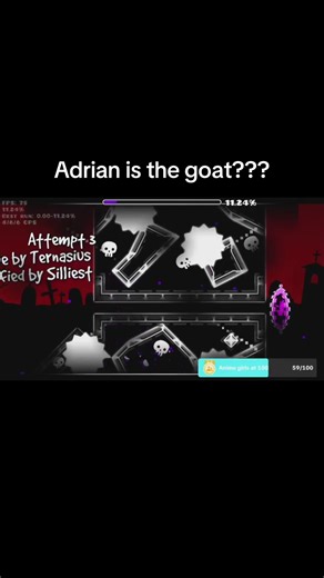 Geometry Dash Live Highlights and Stream Moments