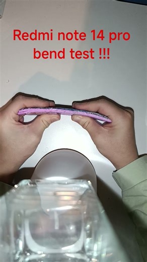 Redmi note 14 pro bend test 💪💪💪💪