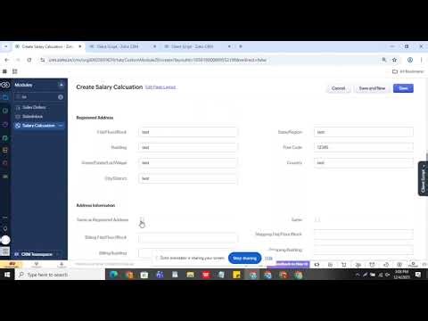 Zoho CRM Client Script Tutorial | Auto-Fill Billing & Shipping Address Automatically
