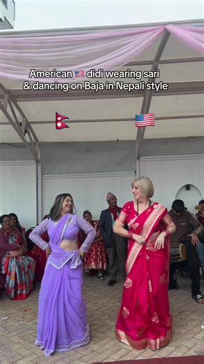 Celebrate Nepali Culture: A Wedding Dance in Sari