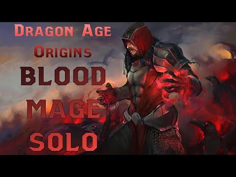 Dragon age Origins | Blood mage | solo | nightmare | Battle of Denerim